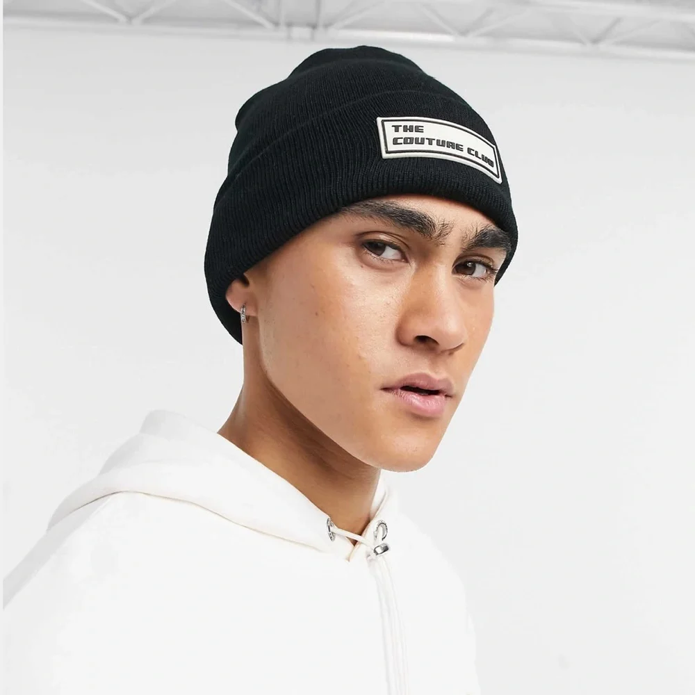 The Couture Club regular beanie in black